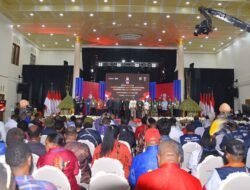 Danramil 1702-01/Wamena Hadir Dalam Debat Ke-3 Pemilihan Gubernur Dan Wakil Gubernur Provinsi Papua Pegunungan
