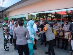 Debat Kedua Calon Bupati dan Wakil Bupati, Polres Biak Numfor Polda Papua Terjunkan Ratusan Personel