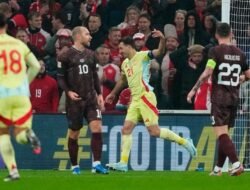 UEFA Nations League, Denmark Harus Takluk 1-2 dari Spanyol