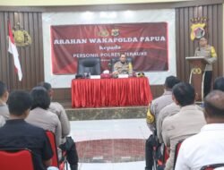 Wakapolda Papua Lakukan Tatap Muka Bersama Personel Polres Merauke