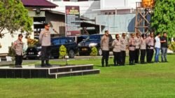 Wakapolda Papua Pimpin Apel Pengecekan Pasukan, Dalam Rangka Pengamanan Pilkada Serentak