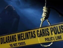 Polsek Sarmi Kota melakukan olah TKP Temuan Mayat Gantung Diri Diduga Depresi