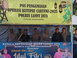 Polres Lanny Jaya Gelar Operasi Ketupat Cartenz 2025