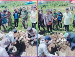 Kapolsek Asologaima hadiri peletakan batu pertama mushola Araboda