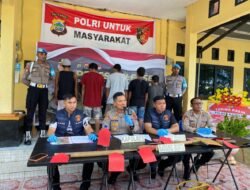 Terlibat Penambangan Emas Tanpa Izin, Lima orang Masyarakat diamankan Polres Kaimana beserta sejumlah Barang bukti