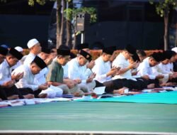 Gelar Salat Idul Adha, Jajaran Polri Tingkatkan Kepedulian Demi Persatuan