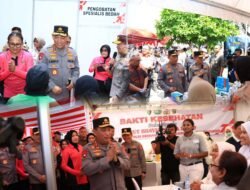 Tinjau Booth Pelayanan Kesehatan Gratis, Kapolri Tegaskan Komitmen Pelayanan Maksimal