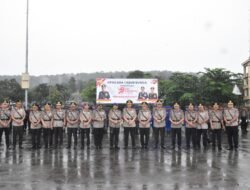 Jelang Hari Bhayangkara Ke-79 Polda Papua Barat Laksanakan Ziarah dan Tabur Bunga di TMP Manokwari