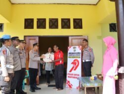 Sambut Hari Bhayangkara ke 79, Polres Teluk Wondama laksanakan Anjangsana kepada Purnawirawan dan Warakauri