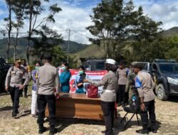 Sambut HUT Bhayangkara ke-79, Polres Lanny Jaya Gelar Bakti Kesehatan Gratis untuk Warga
