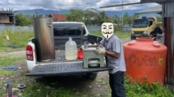 Sat Narkoba Polres Jayawijaya Amankan Miras Lokal Cap Tikus di Wamena