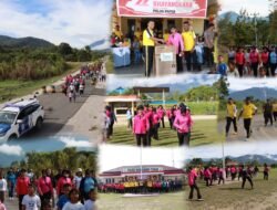 Polres Mamberamo Tengah Gelar Kegiatan Jalan Santai Sambut HUT Bhayangkara ke-79, Mempererat Kebersamaan dengan Masyarakat