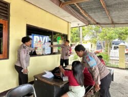 Subsatgas SI-IPAR Polres Jayawijaya Edukasi Anak-anak dalam Rangka Operasi Rasaka Cartenz 2025