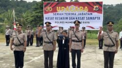 Serah Terima Jabatan Kasat Reskrim Dan Kasat Samapta di Polres Mamberamo Raya